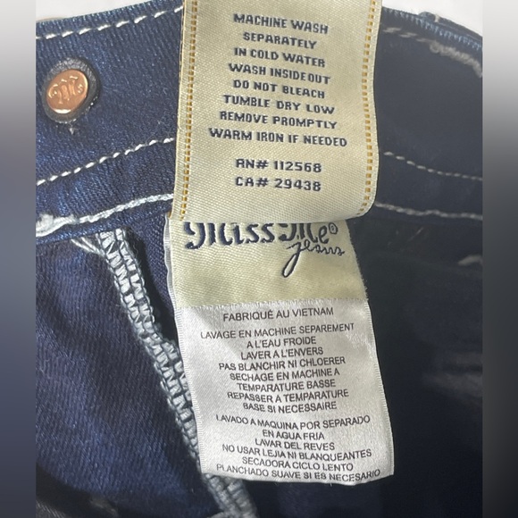 Miss Me Red Aztec Accent Jewel Bootcut Lowrise Jeans Size 29 Sequin Rhinestone - Picture 5 of 11